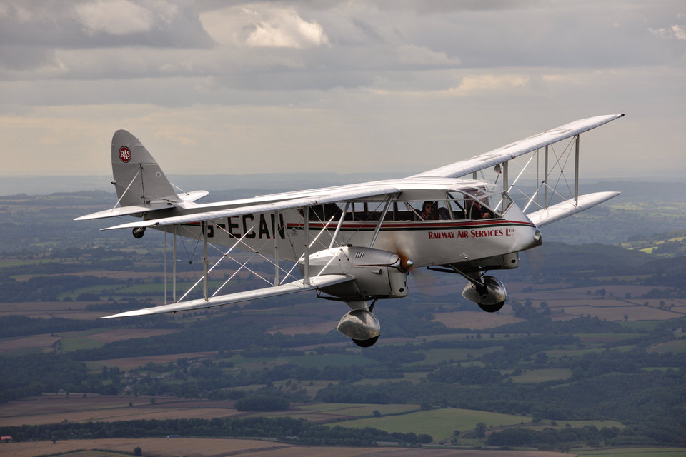 1934 De Havilland DH84 Dragon cabin biplane. Credit Keith Wilson @ Bonhams