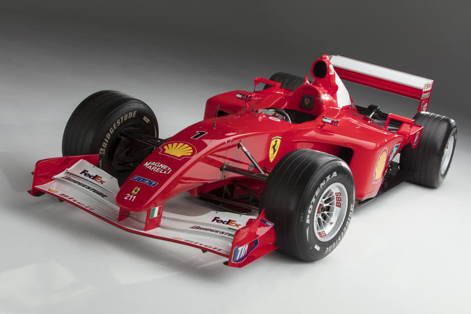 Schumacher&rsquo;s 2001 Ferrari F1